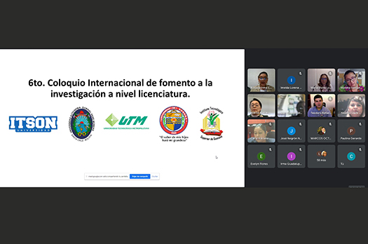 ​Desarrollan Coloquio Internacional de Fomento a la Investigación