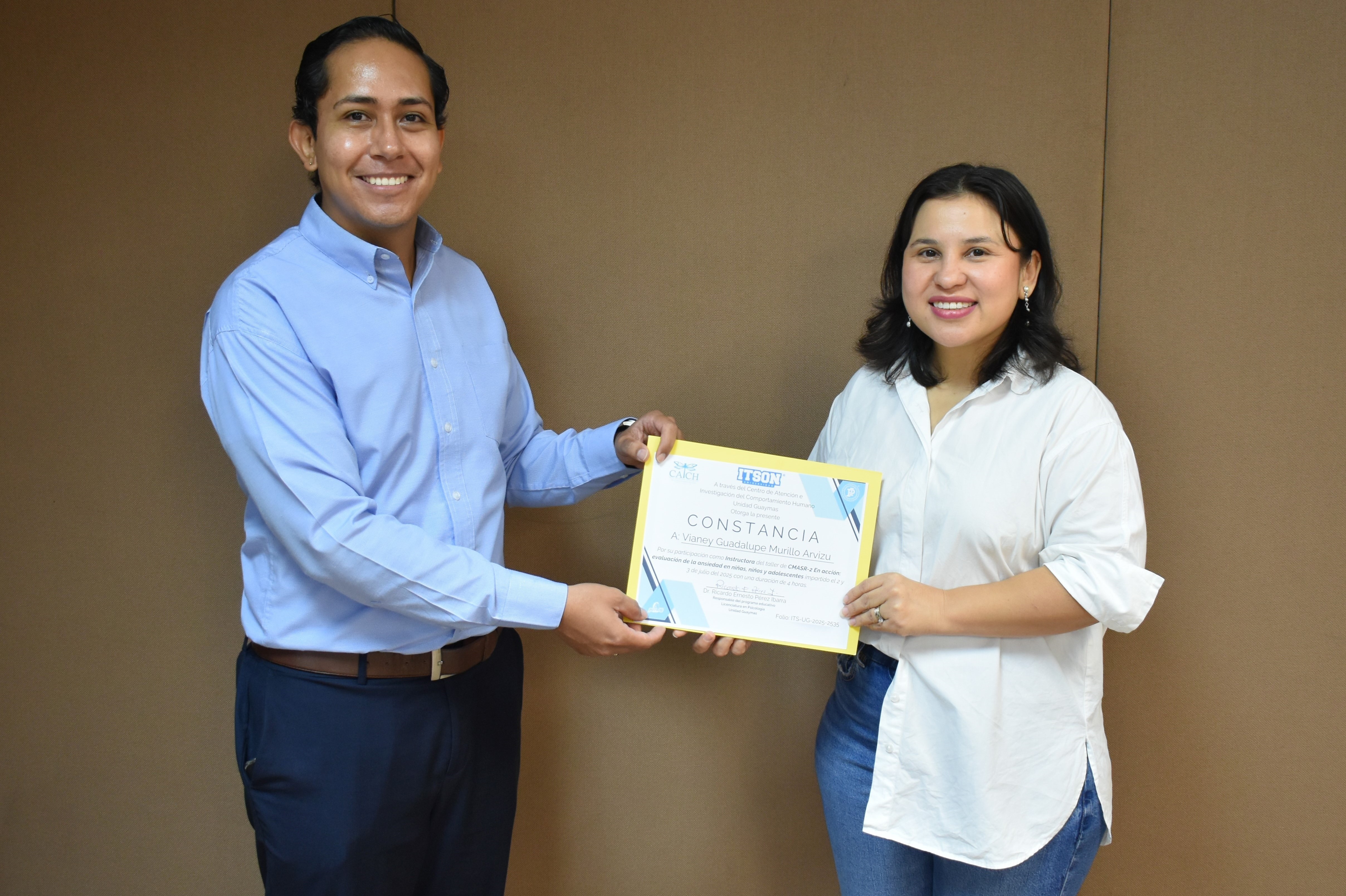 Evalúan ansiedad infantil en curso especializado del CAICH