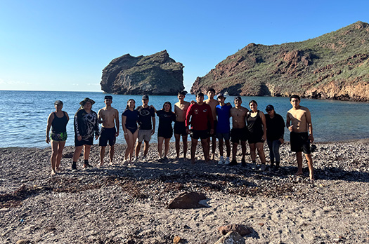Senderismo en “El Tomate” con estudiantes de LCEF Guaymas