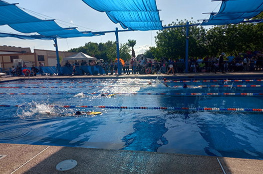 Gran éxito en el 11º Interescolar de Natación Potros ITSON 2025