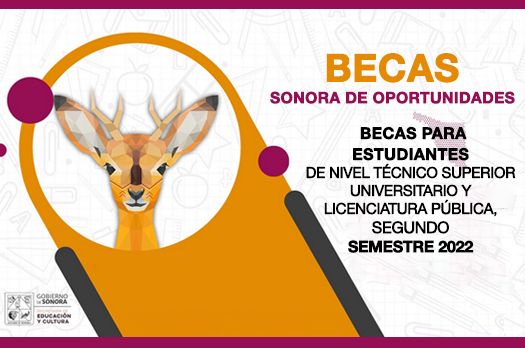 ​Convocan a participar en Beca Sonora de Oportunidades