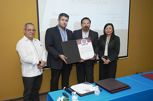 ITSON sede de la Cátedra Nacional de Hospitalidad AMESTUR
