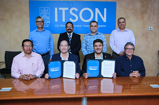 ​Formalizan lazos de colaboración ITSON e ICRESON