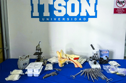 ​Recibe Campus Empalme donación de equipo médico
