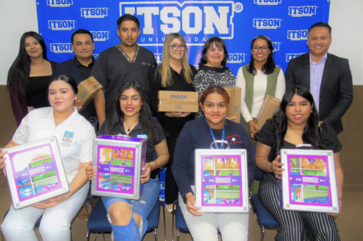 IMSS Bienestar dona insumos de gestión menstrual en Empalme