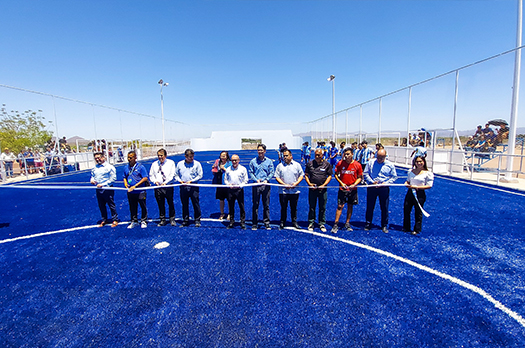 Reapertura ITSON canchas deportivas en Unidad Guaymas