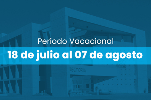 Comunicado: periodo vacacional de verano 2022