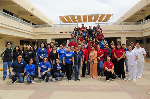 ITSON Empalme recibe a jóvenes en el evento "Potros por un día"