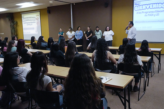 ITSON da la bienvenida a nuevos estudiantes de PADI y LEI