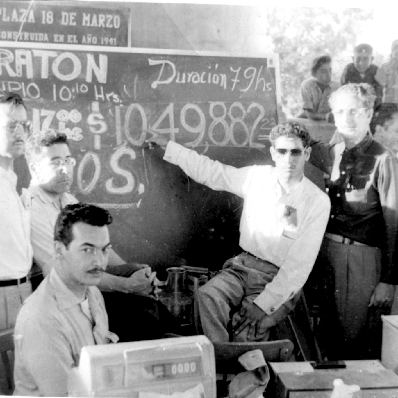 Maratón radiofónico, mayo de 1957